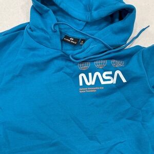 NASA Blue Hoodie by Inter Space